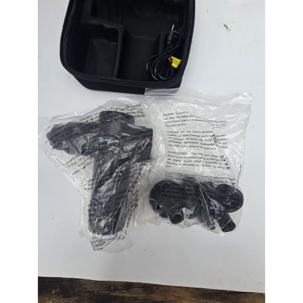 AERLANG Mini Massage Gun EM17 Deep Tissue Percussion Portable Black Case NEW